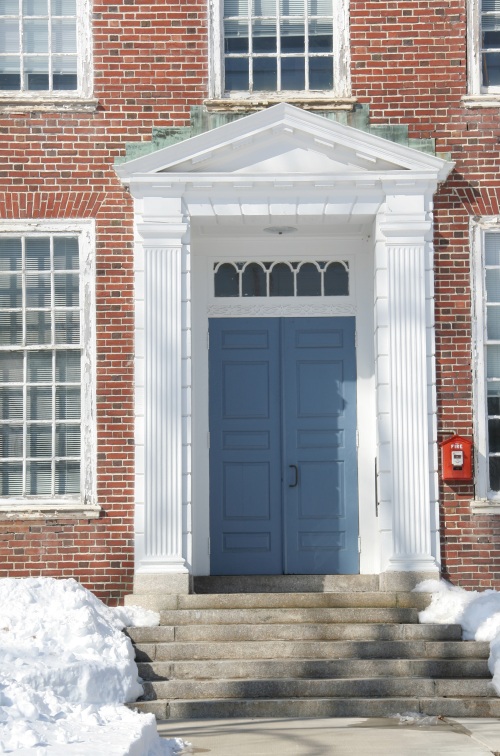 Front Entrance -- Colonial Revival